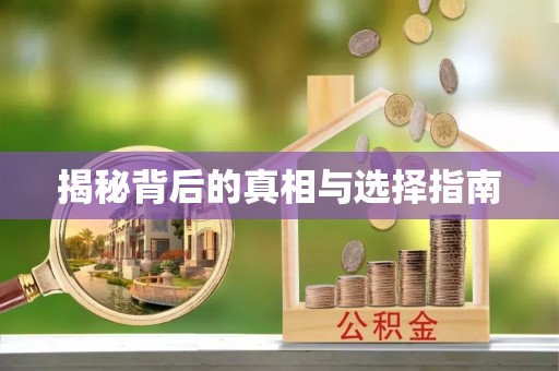 中原揭秘背后的真相与选择指南